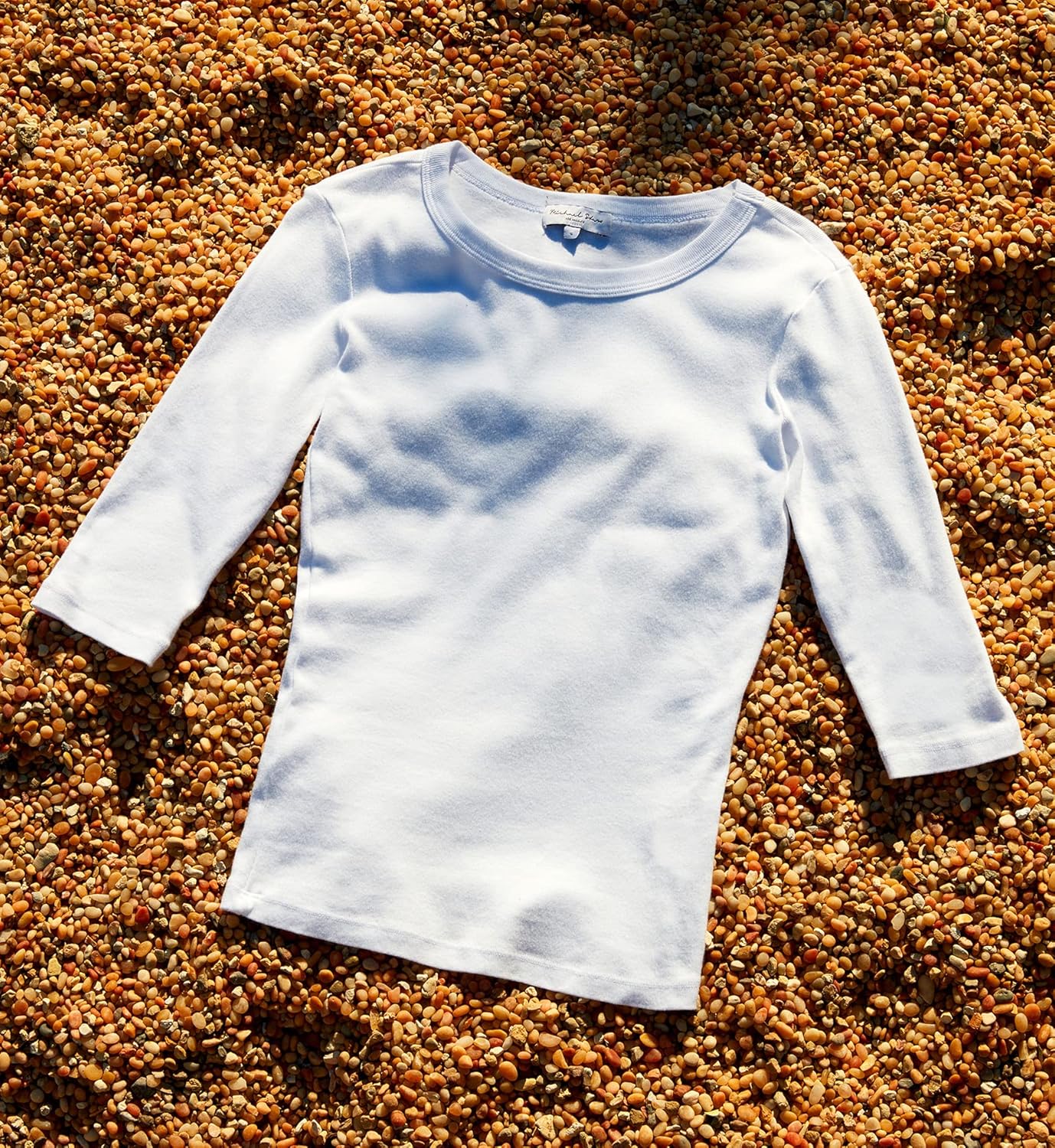 Michael Stars Women's Dot Three-Quarter Sleeve Tee Shirt - Image 7