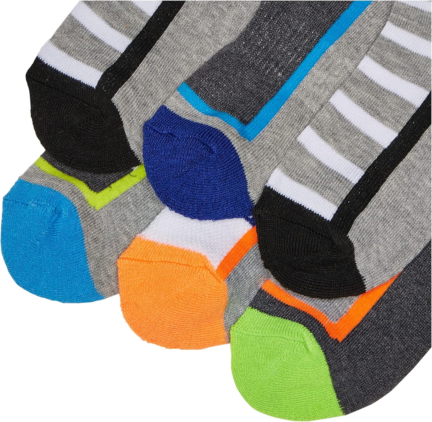 Jefferies Socks Sporty Athletic Low Cut Half Cushion Socks 6 Pair Pack Sockshosiery - Image 3