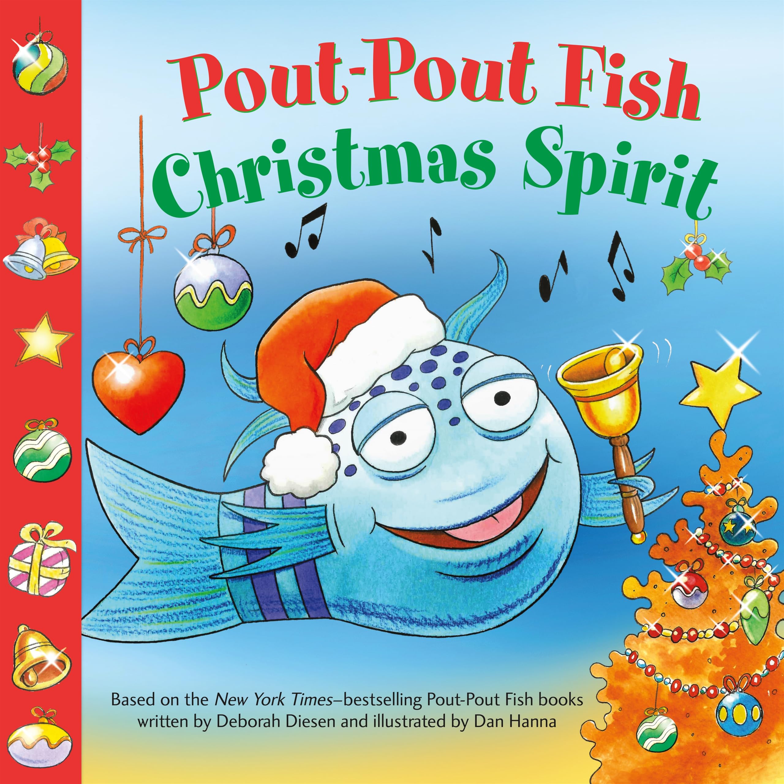 Pout-Pout Fish: Christmas Spirit (A Pout-Pout Fish Paperback Adventure)