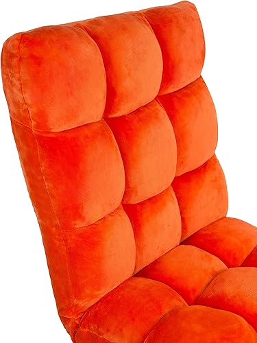 Miniatura 7 de BirdRock Home - Silla para suelo de espuma viscoelástica, ajustable, 14 posiciones, respaldo cómodo, almohada para silla de computadora, cojín para