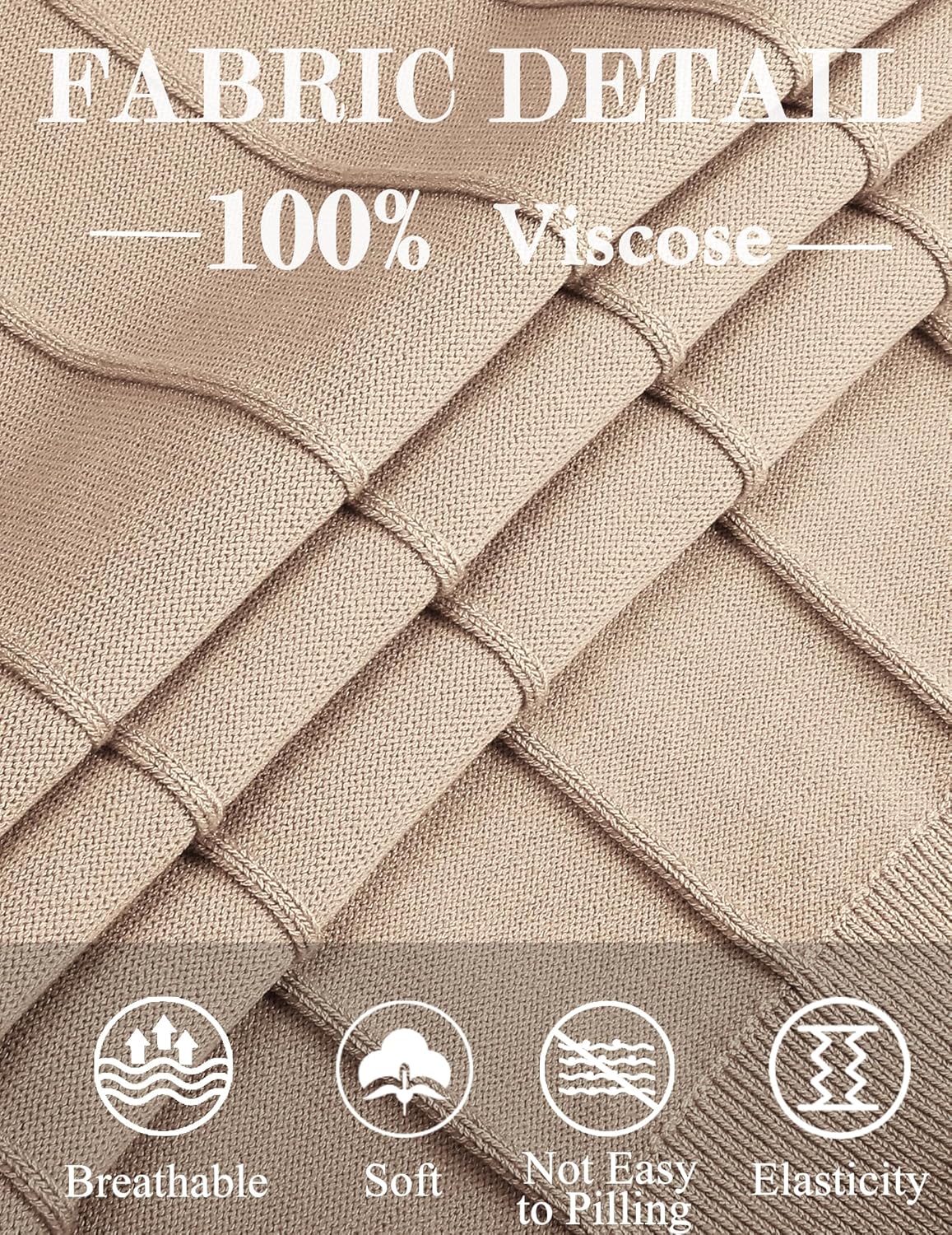 COOFANDY Men's Crew Neck Sweater Long Sleeve Ribbed Knit Dress Sweaters Casual Slim Fit Pullover - Image 6