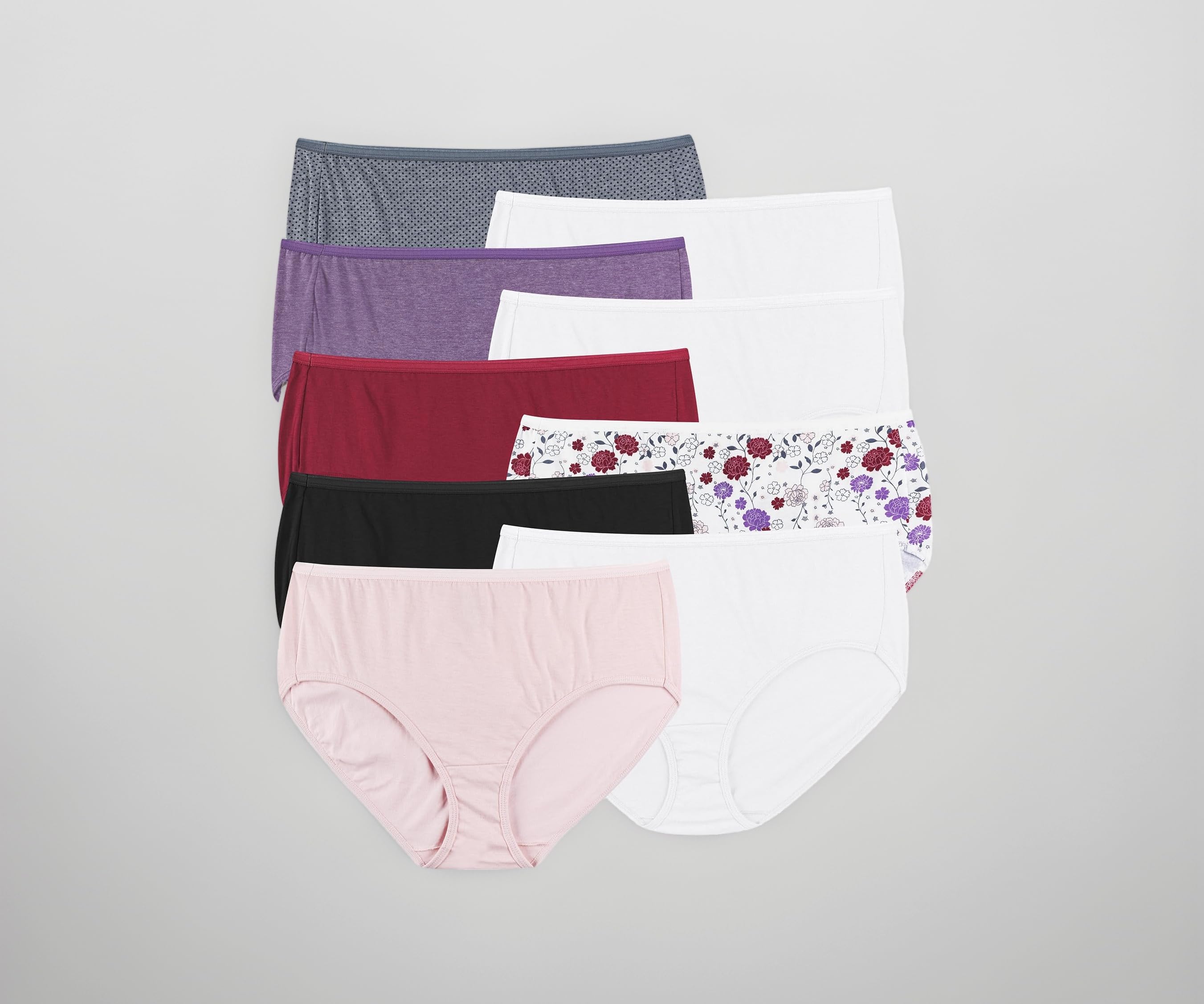 Hanes Women's Cotton Brief Panties (Pack of 10)