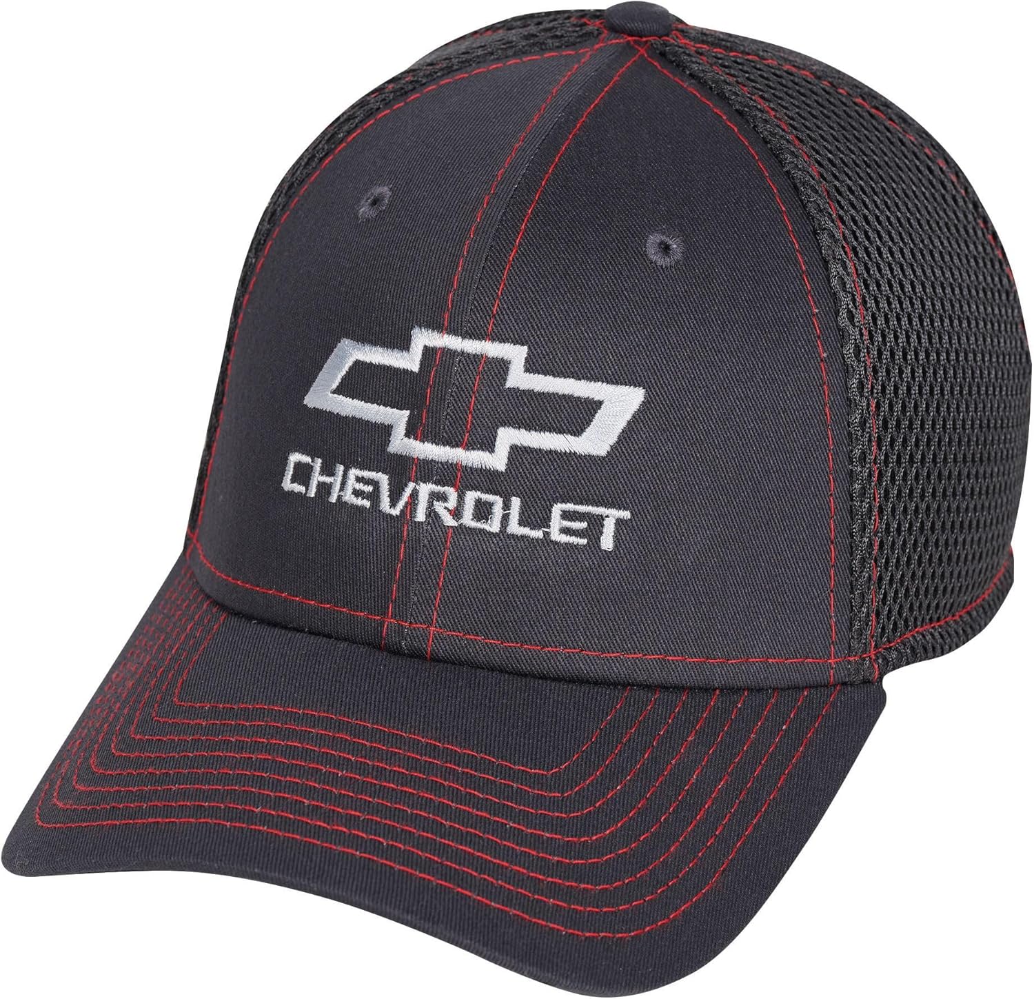 Chevy Bowtie Flexfit Hat - Chevrolet Performance Stretch Fitted Cap
