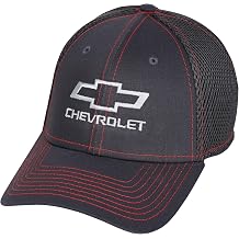 Chevy Bowtie Flexfit Hat - Chevrolet Performance Stretch Fitted Cap