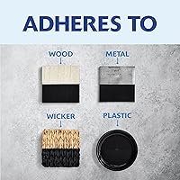 Vista 5 de Rust-Oleum Painter's Touch 2X Ultra Cover 249122-6PK - Pintura en aerosol, 12 oz, negro brillante, paquete de 6