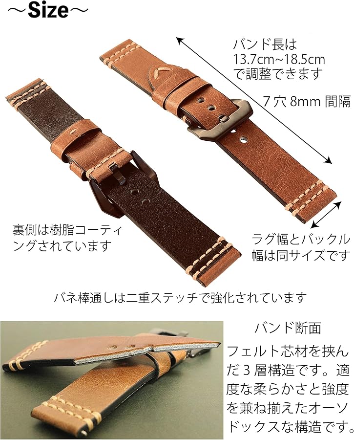 Amazon | （キャリバ） CARIBA クレイジーホースレザー オイルドレザー