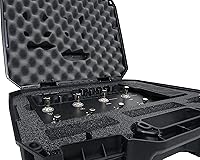Vista 4 de Case Club Estuche de viaje y almacenamiento para pedal de guitarra, compatible con procesador Valeton Multi Effects GP-200