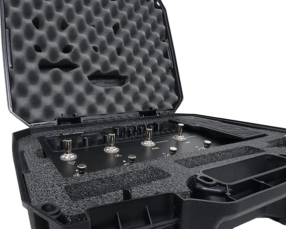 Case Club Guitar Pedal Travel & Storage Case - Fits Valeton Multi Effects Processor GP-200
