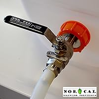 Vista 3 de Adaptador roscado NPT de 1" para fermentadores Speidel