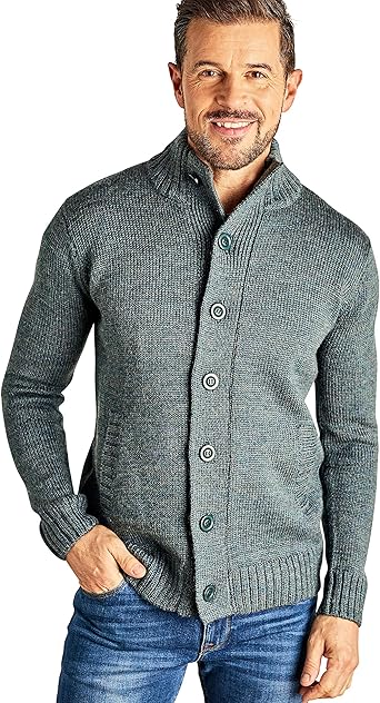 rugged cardigan