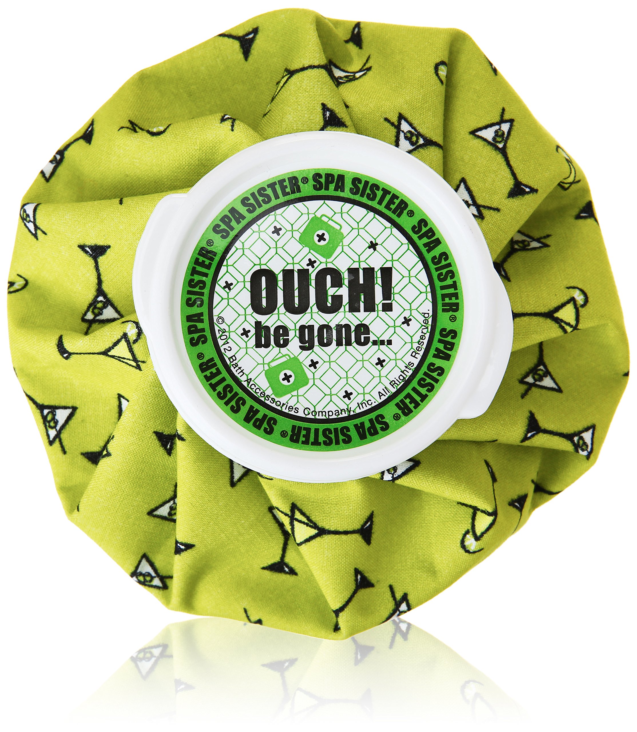 Ice Bag Cold or Hot Therapy Bag - Green Martini