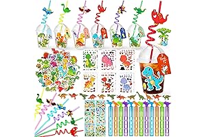 134-Piece Dinosaur Birthday Party Favors