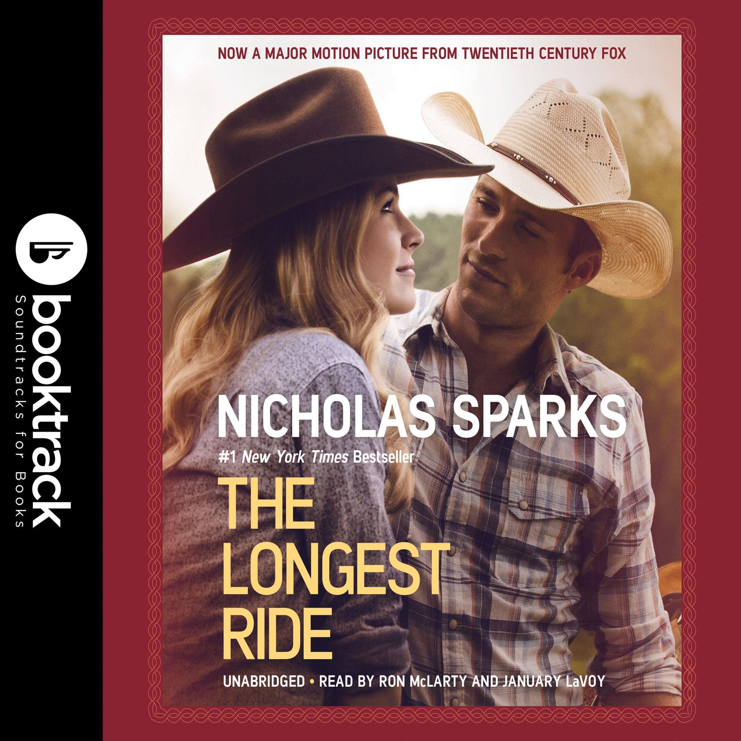 Cover art for The Longest Ride: Booktrack Edition