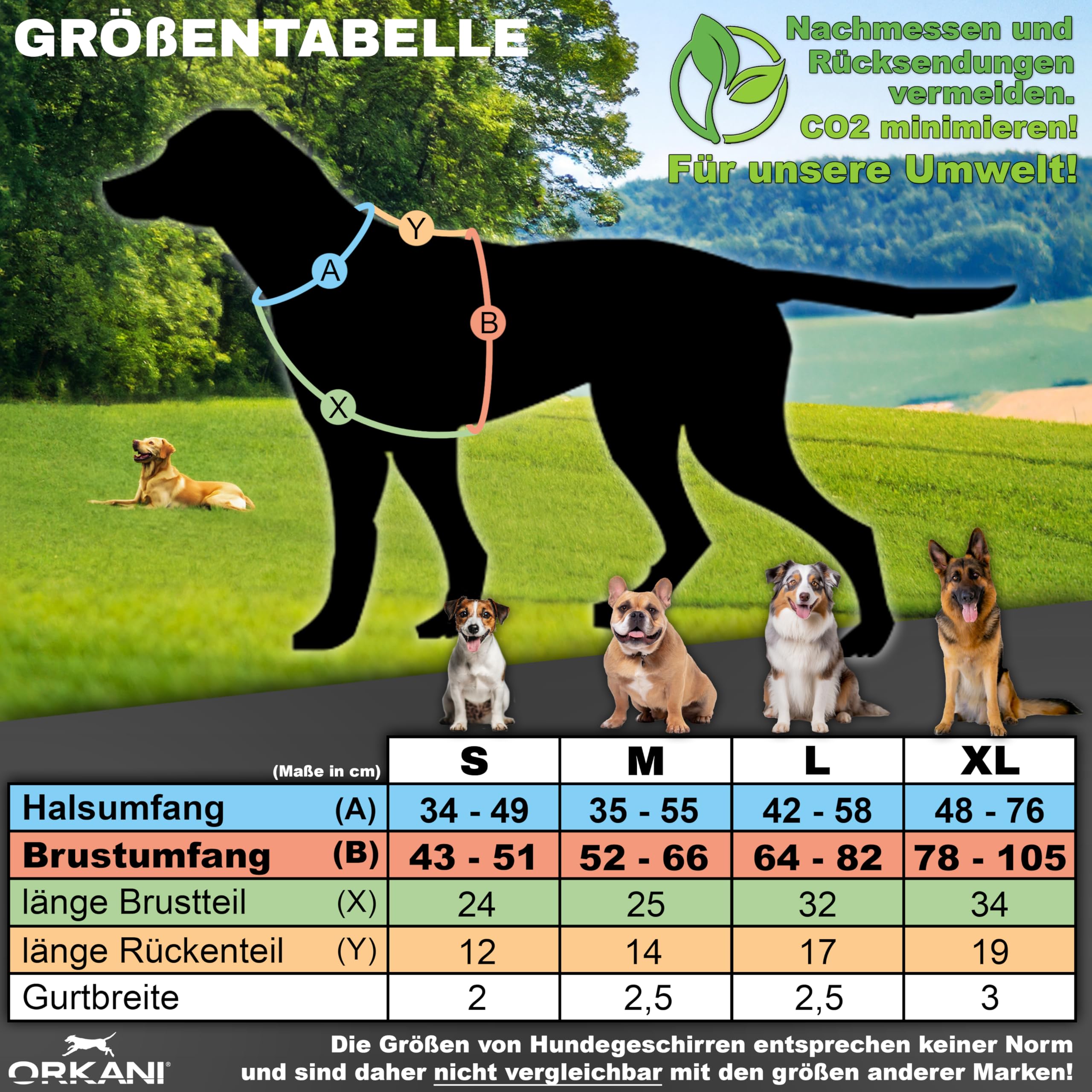 Bravo Hundegeschirr - Premium No-Pull, Anti-Zug Geschirr, atmungsaktiv, weich gepolstert mit Sicherheitsverschluss und breitem Griff für kleine, mittelgroße und große Hunde (XL)