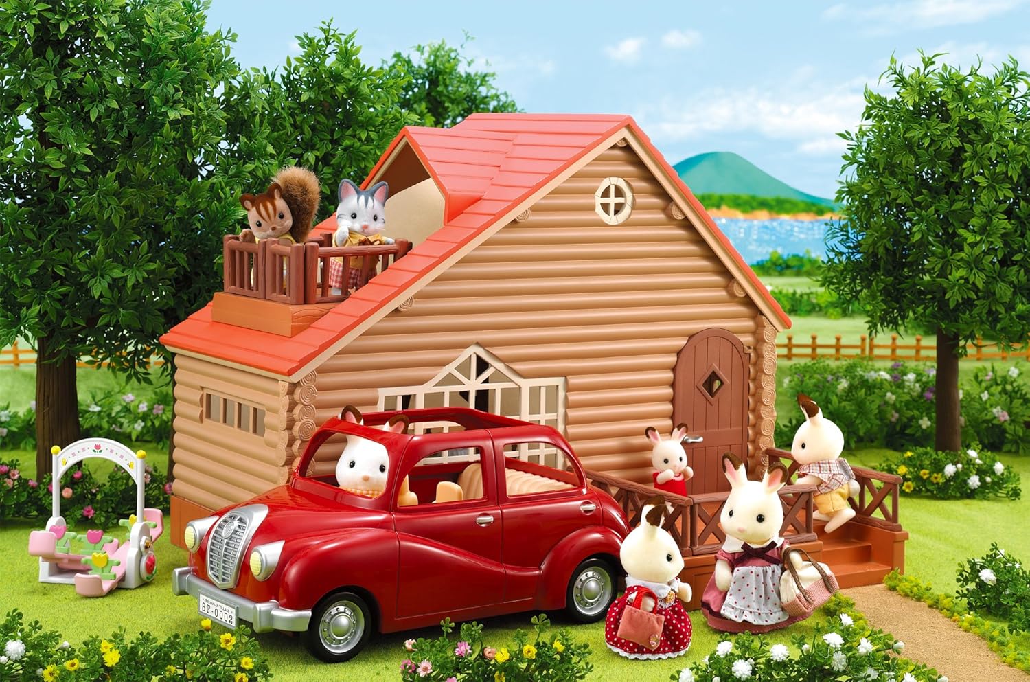 Family cottage co -52 stops Sylvanian Families Family Trip Series Contact (japan import)