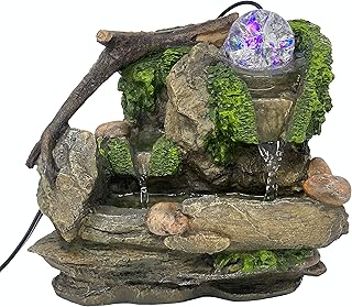 ImagiWonder Tabletop Fountain Natures Rocky Waterfall