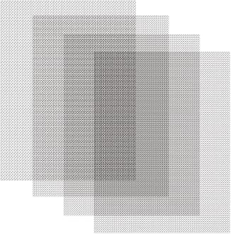 4 Pack 12x16 Inch Wire Mesh, 20 Mesh Stainless Steel Mesh, Never Rust Sturdy Metal Mesh Screen for DIY Projects, Vent, Cage, Garden, Window Screen, Filter Mesh