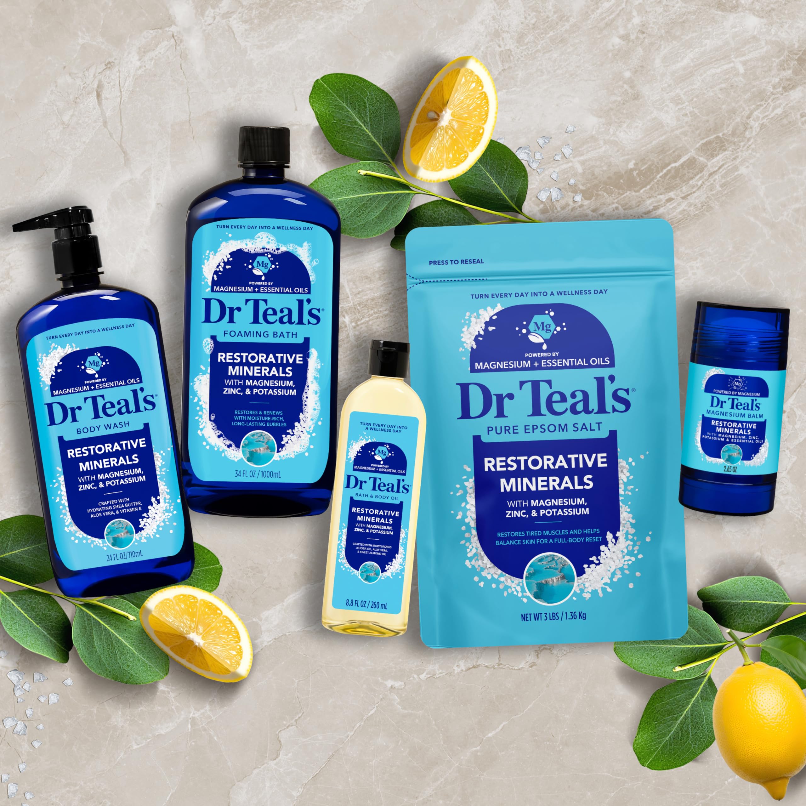 Dr Teal's Epsom Salt Soak - Muscle Relief & Relaxation -8