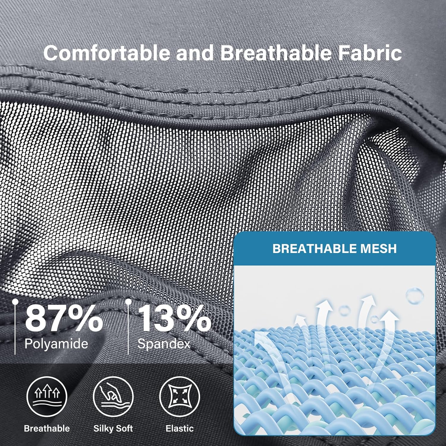 Casey Kevin Men's Sexy Briefs Mesh Breathable Low Rise Bulge Pouch Underwear - Image 5