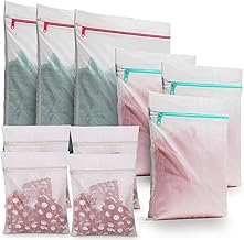 10 Laundry Bags for Washing Machine, Dirty Clothes, Travel, Bra, Underwear, Shoes, Baby Clothes, Cushions and Toys