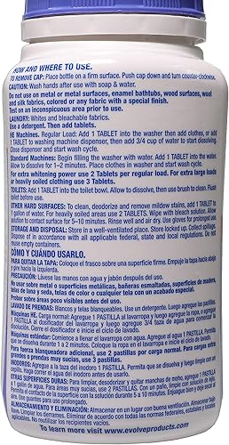 Miniatura 2 de Evolve Tabletas de blanqueador concentrado, 1 - 32 ct (lavanda de verano)