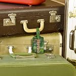 Genuine Fred, Wander Ware - Luggage TAG, Tripping - Art by Wayne White, Travel Luggage tag with Name & Information ID Card, 2.75" x 4.7", Assorted