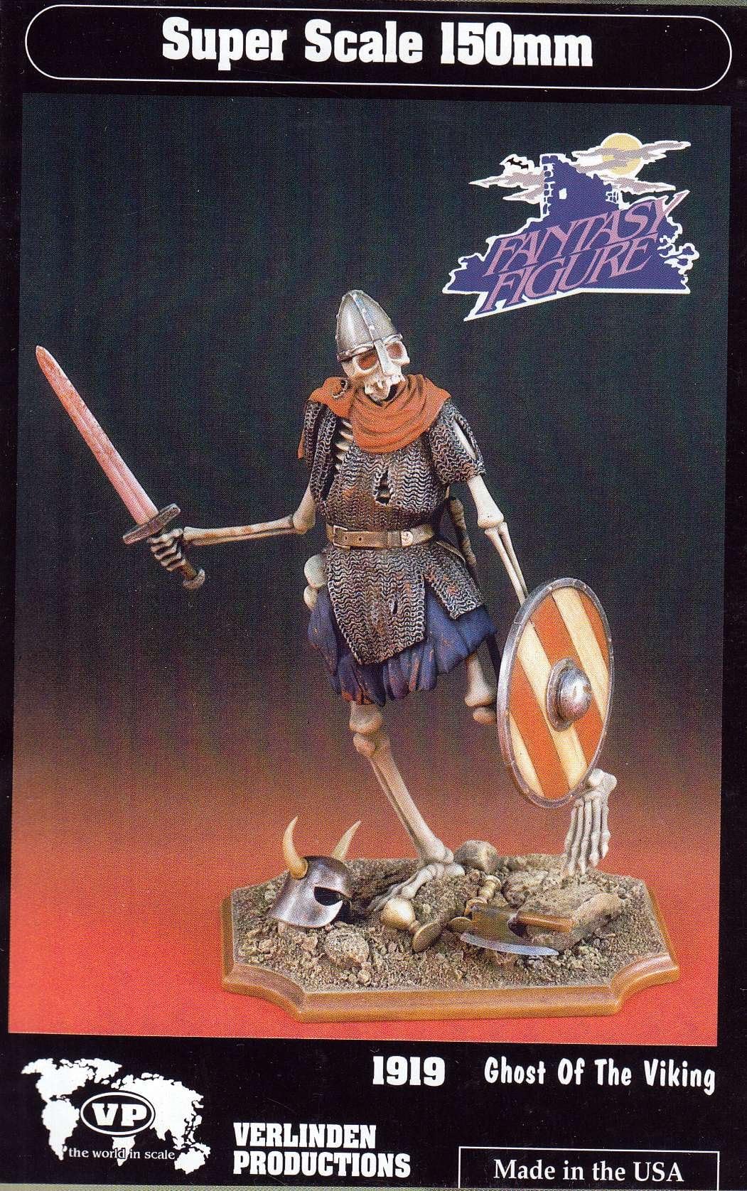 VerlindenVER1919 150mm Figure - Ghost of The Viking [Model Building KIT]