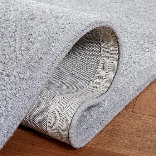 Miniatura 7 de MARTHA STEWART x SAFAVIEH MSR3275F - Alfombra de lana hecha a mano para sala de estar, comedor y dormitorio, 8 x 10 pies, color gris