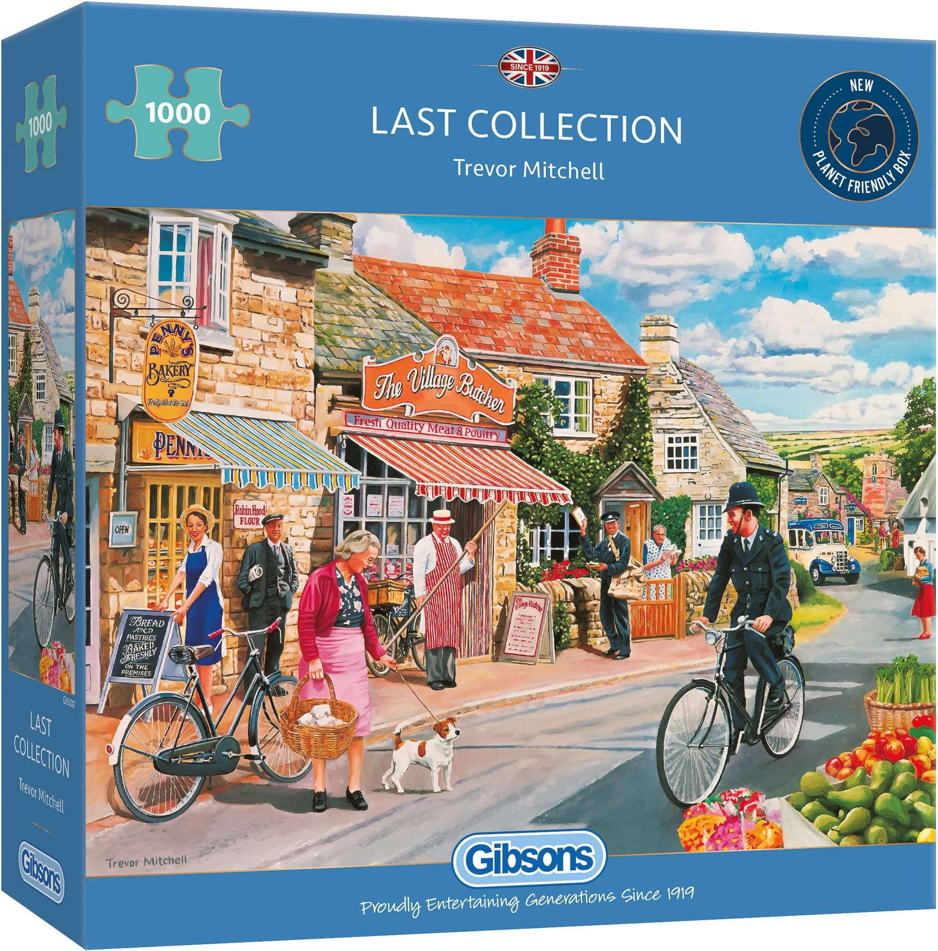 Last Collection 1000 Piece Jigsaw Puzzles for Adults Teens - Traditional Nostalgic - Sustainable Premium 100% Recycled Board - Great Gift - Gibsons Games