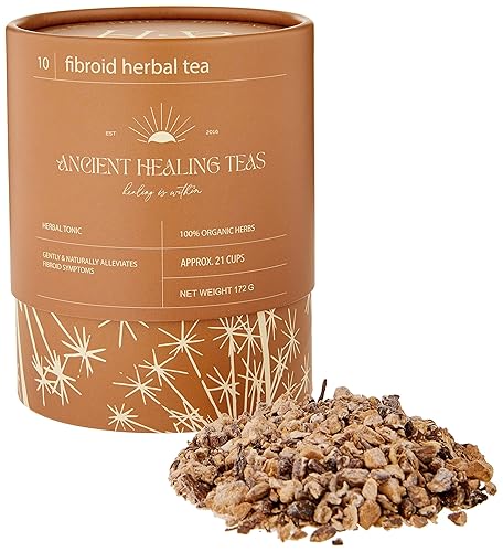 Ancient Healing Teas | Té de hierbas fibromas | Apoya el equilibrio saludable del útero y hormonal