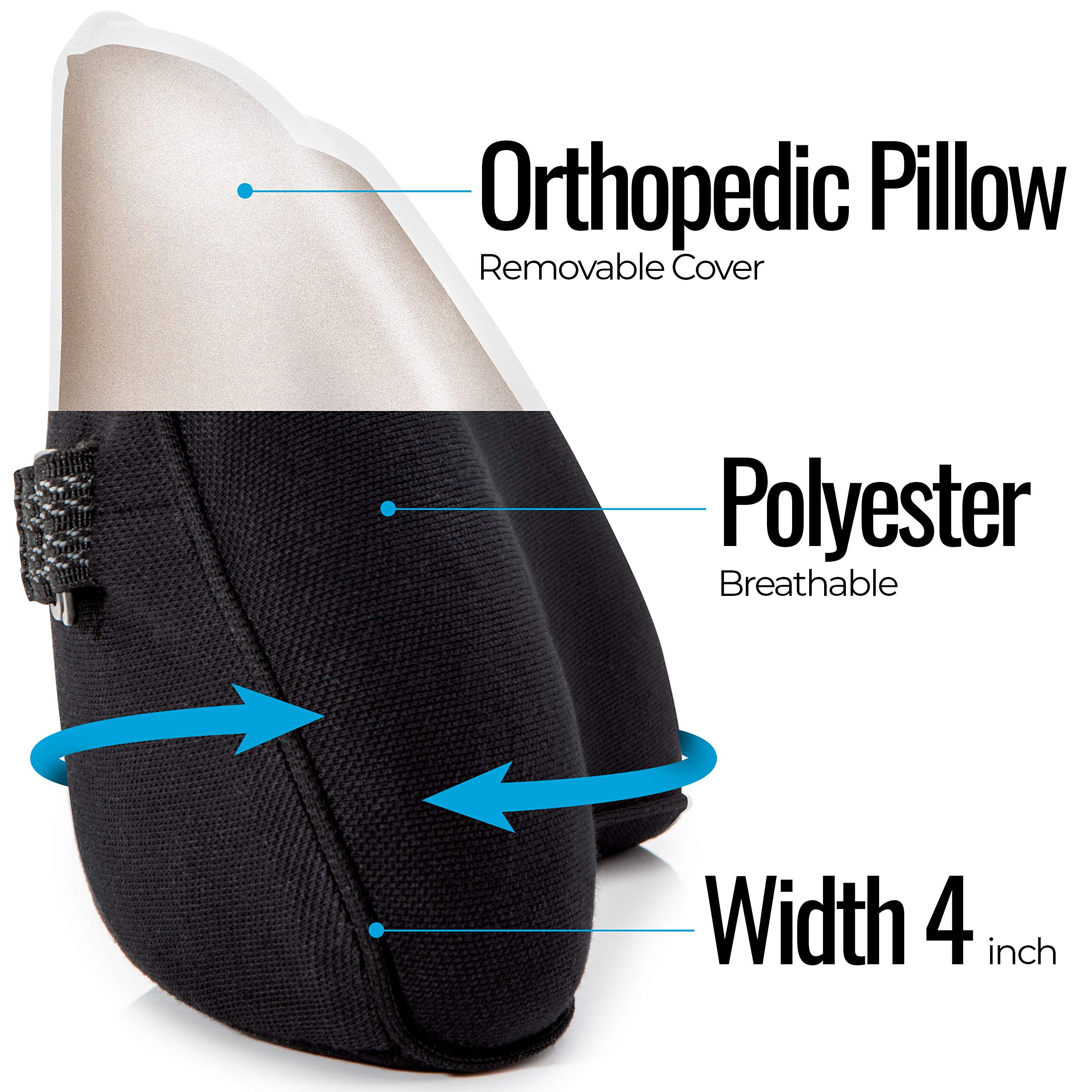 RELAX SUPPORT RS1 Lumbar Support Pillow Office Chair Back Support Chair Cushion for Back