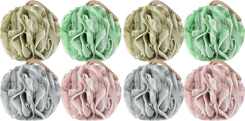 Bucha corporal com alça GoWorth modelo 001, pacote com 8 unidades, 50 g