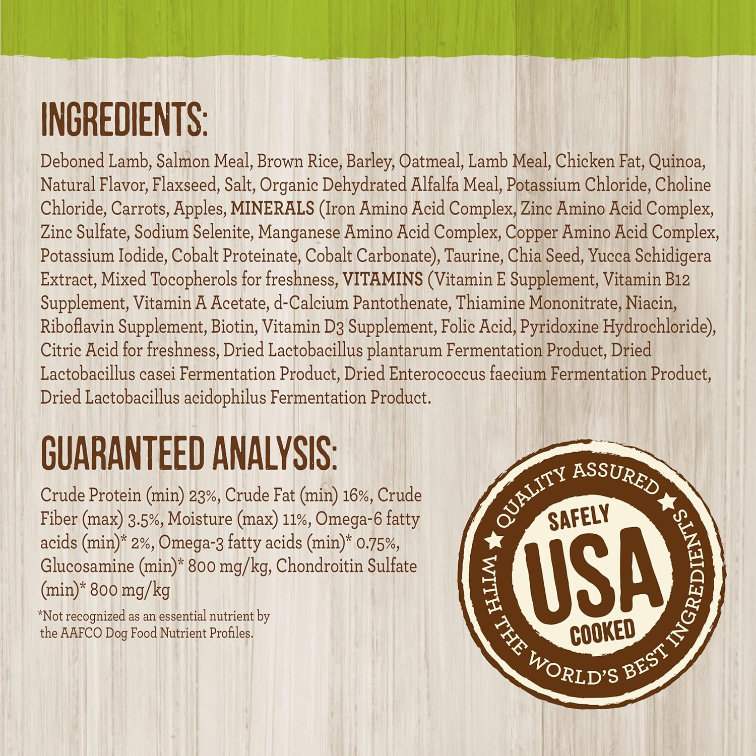 Merrick Healthy Grains Premium Adult Dry Dog Food, Wholesome And Natural Kibble With Lamb And Brown Rice - 12.0 lb. Bag