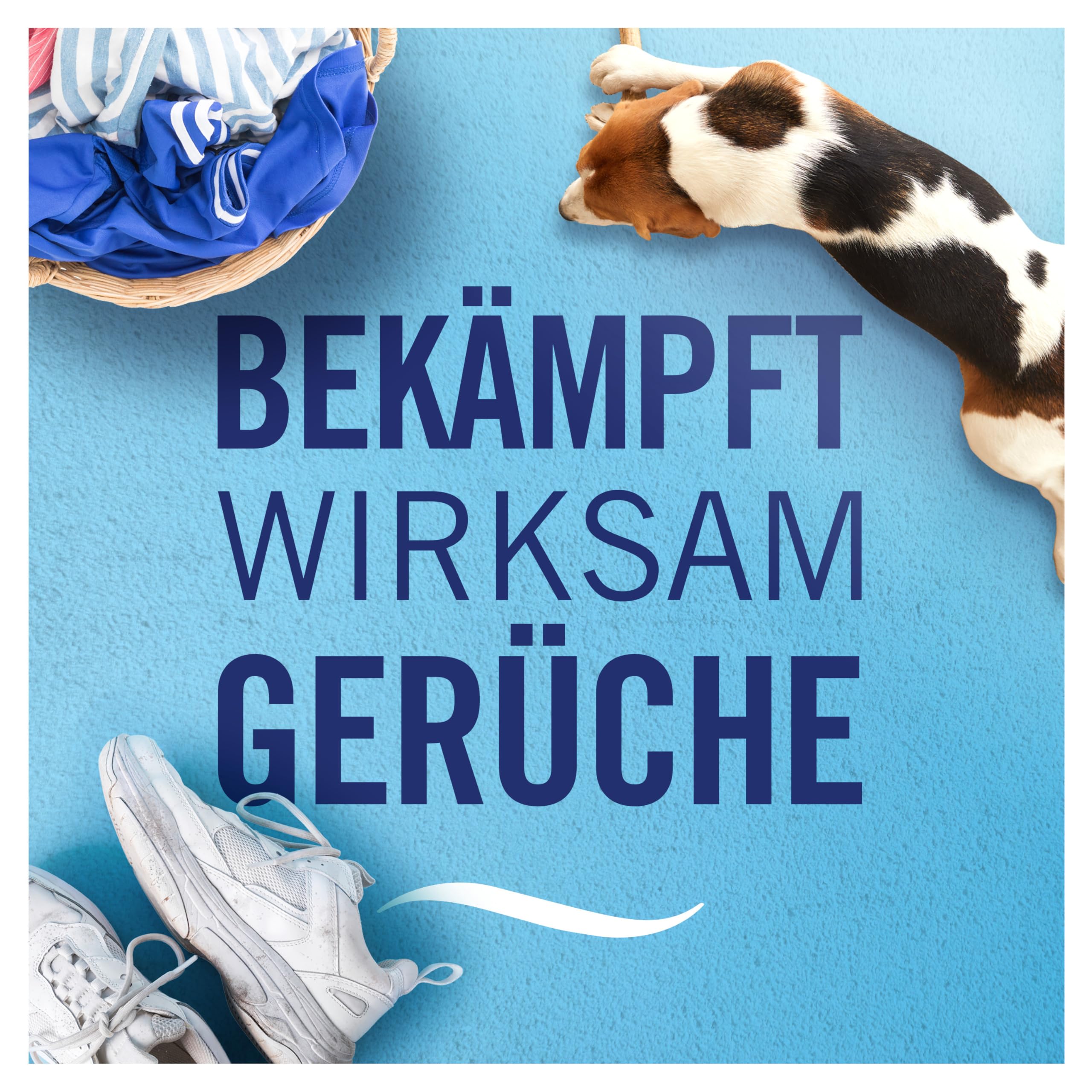 Febreze Lufterfrischer Spray Aprilfrisch, 6 × 185 ml, 2-in-1 Geruchsbekämpfung & Lang Anhaltende Frische für Die Wohnung