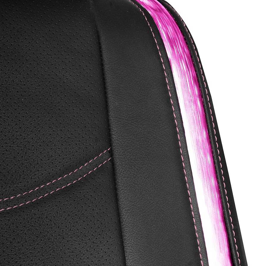 ★YESEYESEE★ Tulrexx Air Brushed LS Pink YS241TTSLT02PIN Amazon.com: NS YOLO Universal Leather Car Seat Covers Full