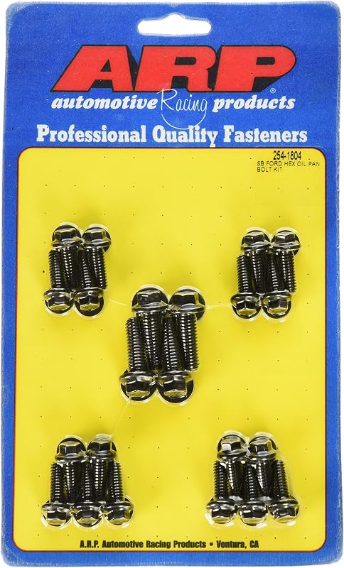 Kit de Parafusos Sextavados para Cárter de Óleo ARP 254-1804 – 1 kit