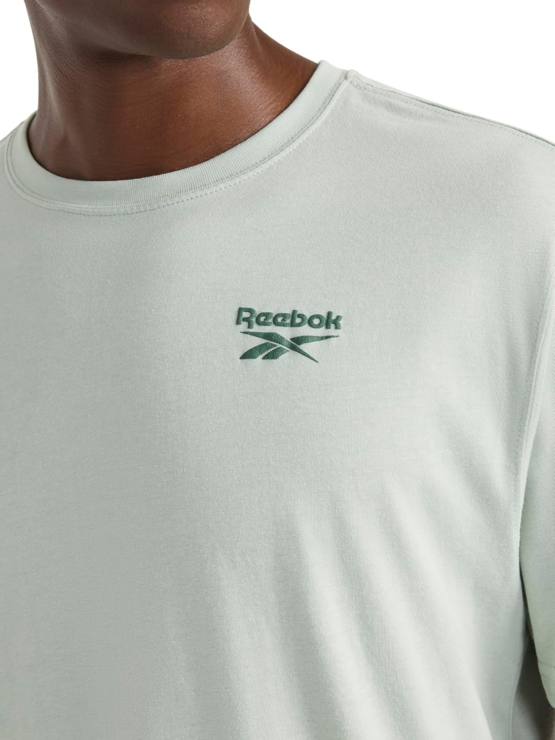 Reebok Mens Phasic Graphic Crewneck T-Shirt, Standard Fit, Lightweight Cotton-Poly Fabric - Image 4