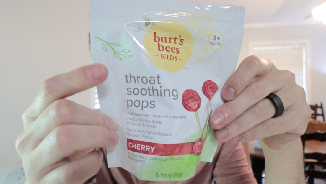 Taste Test: Burt's Bees Kids Throat Soothing Pops