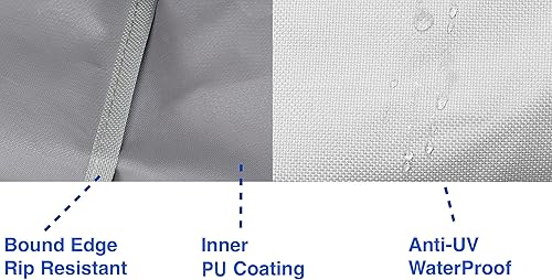 Miniatura 5 de Simple Houseware Funda para sofá seccional en forma de V para patio