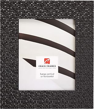 Craig Frames Glimmer Picture Frame, 13 x 19 Inch, Black