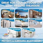 Star Brite No Damp Dehumidifier & Moisture Absorber - Prevent & Eliminate Musty Odor in Closets, Basements, Bathrooms, Campers, Boats, Safes & More.