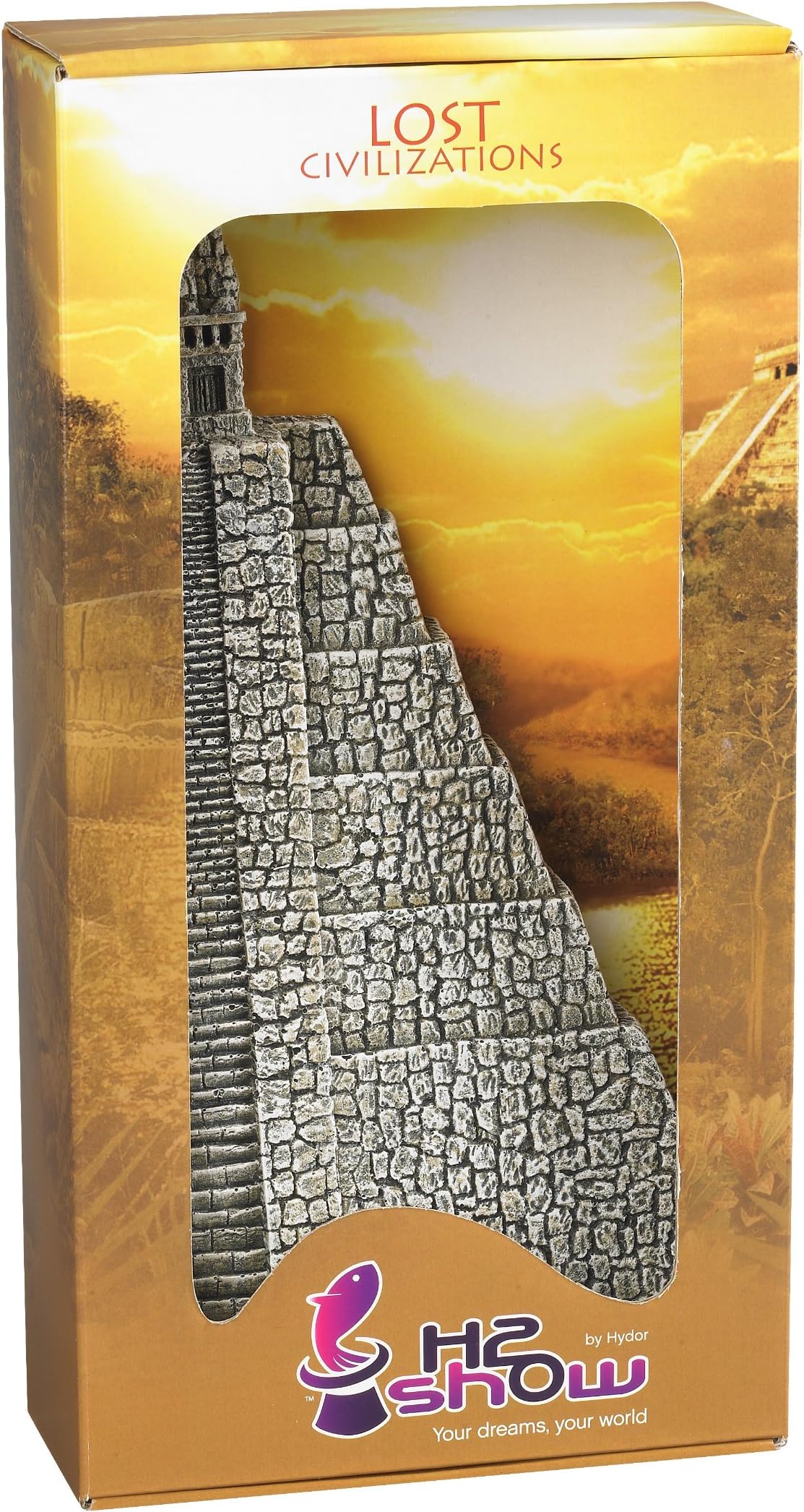 Hydor H2show Lost Civilization Pyramid Decoration