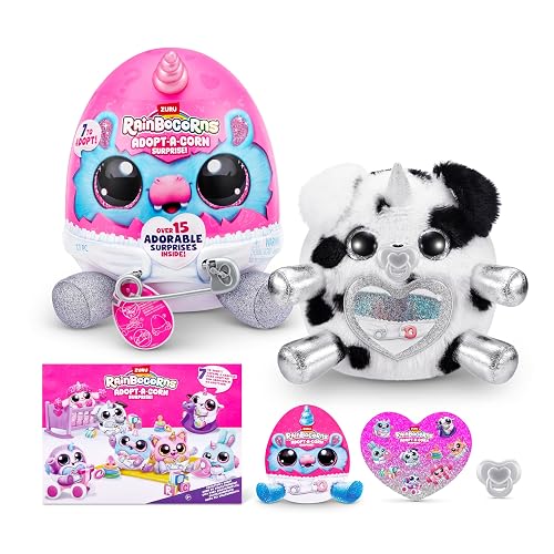 Adopt-A-Corn Surprise de ZURU, Juguete de Peluche, Peluche Coleccionable, bebé