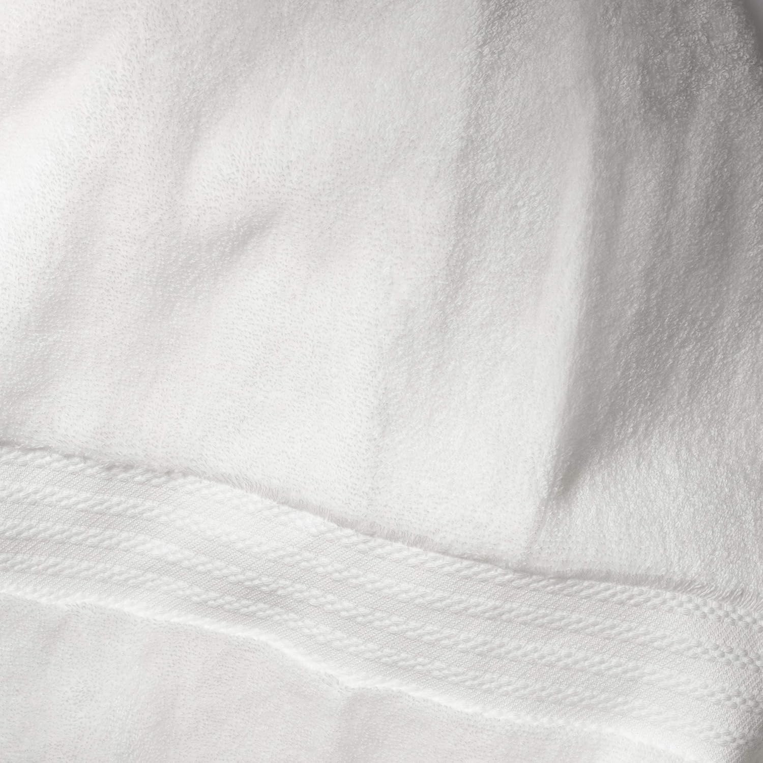 Fabdreams 100% Organic Cotton Bath Sheet Set of 2 700 GSM Oversized Towels Ultra Soft Plush Absorbent Durable Skin-Friendly Spa Hotel Premium Comfort Large 36 x 70 in White - Image 6