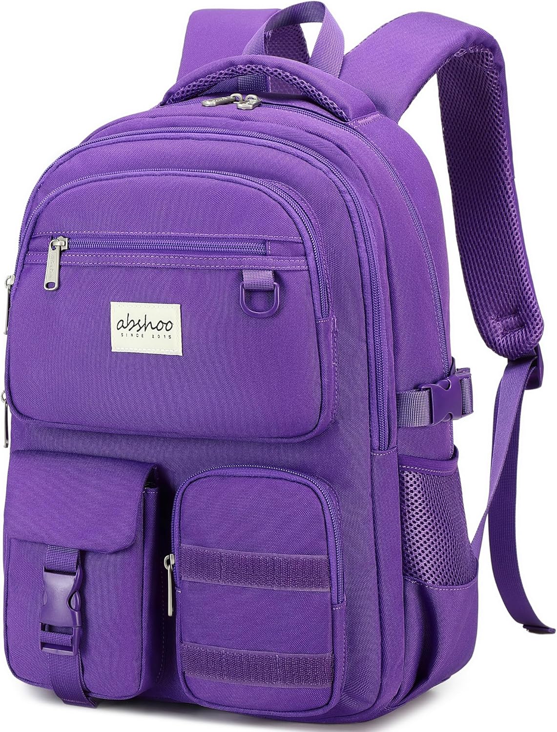 abshoo Large Heavy Duty Backpack For School College Bookbag Casual Multi Pocket Travel Backpacks - Image 2