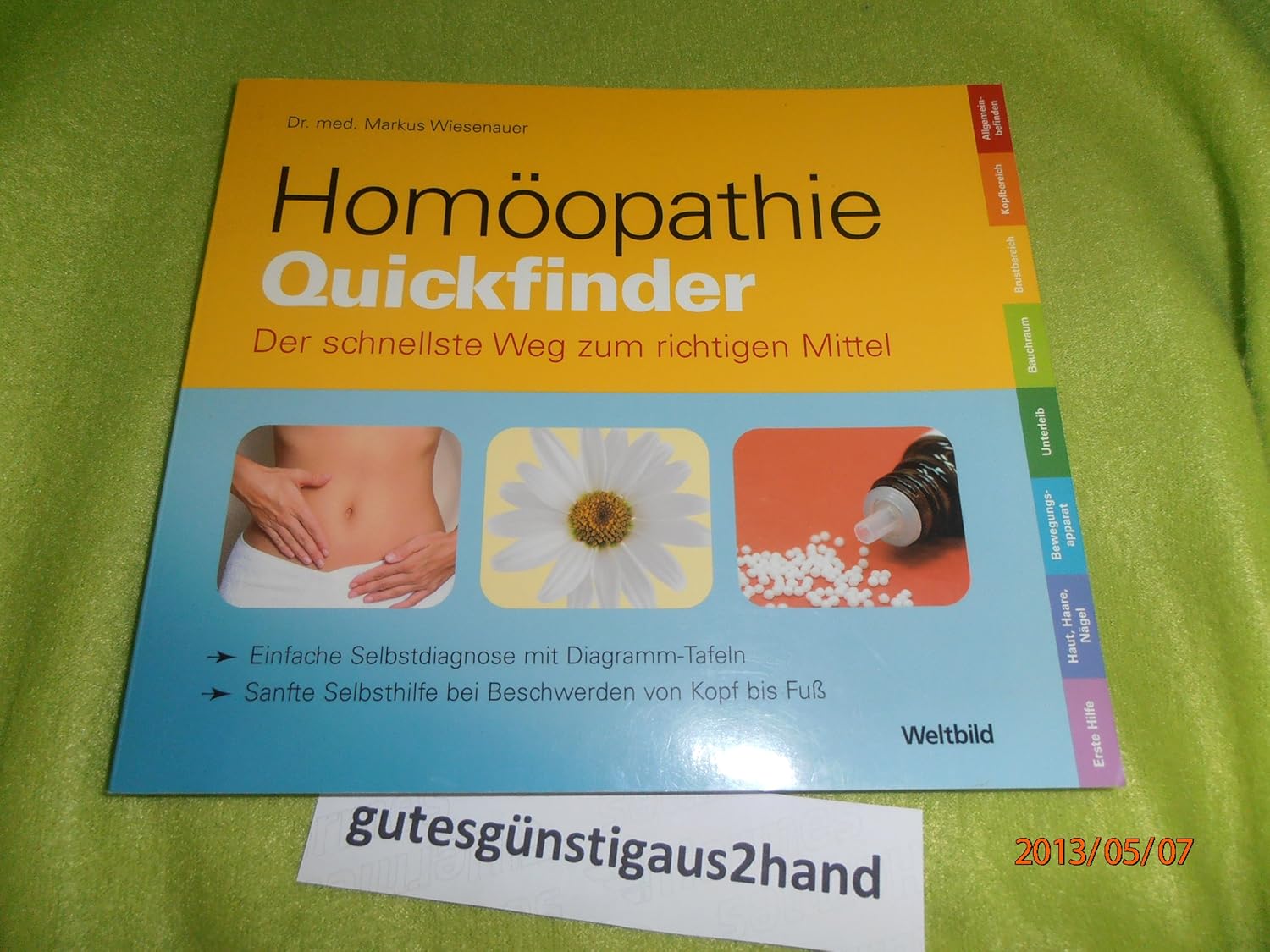 Quickfinder Homöopathie Der schnellste Weg zum richtigen Mittel (GU