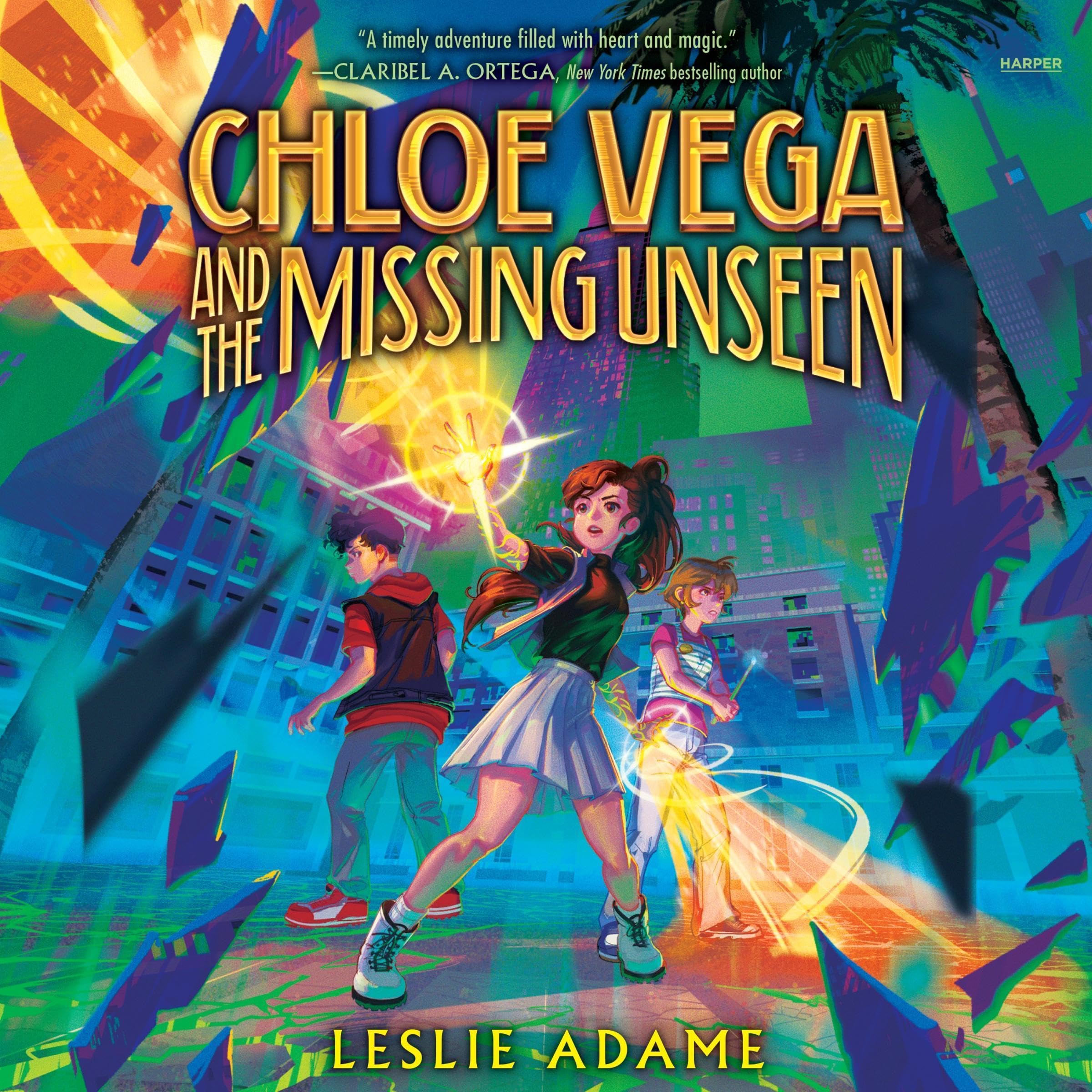 Cover art for Chloe Vega and the Missing Unseen