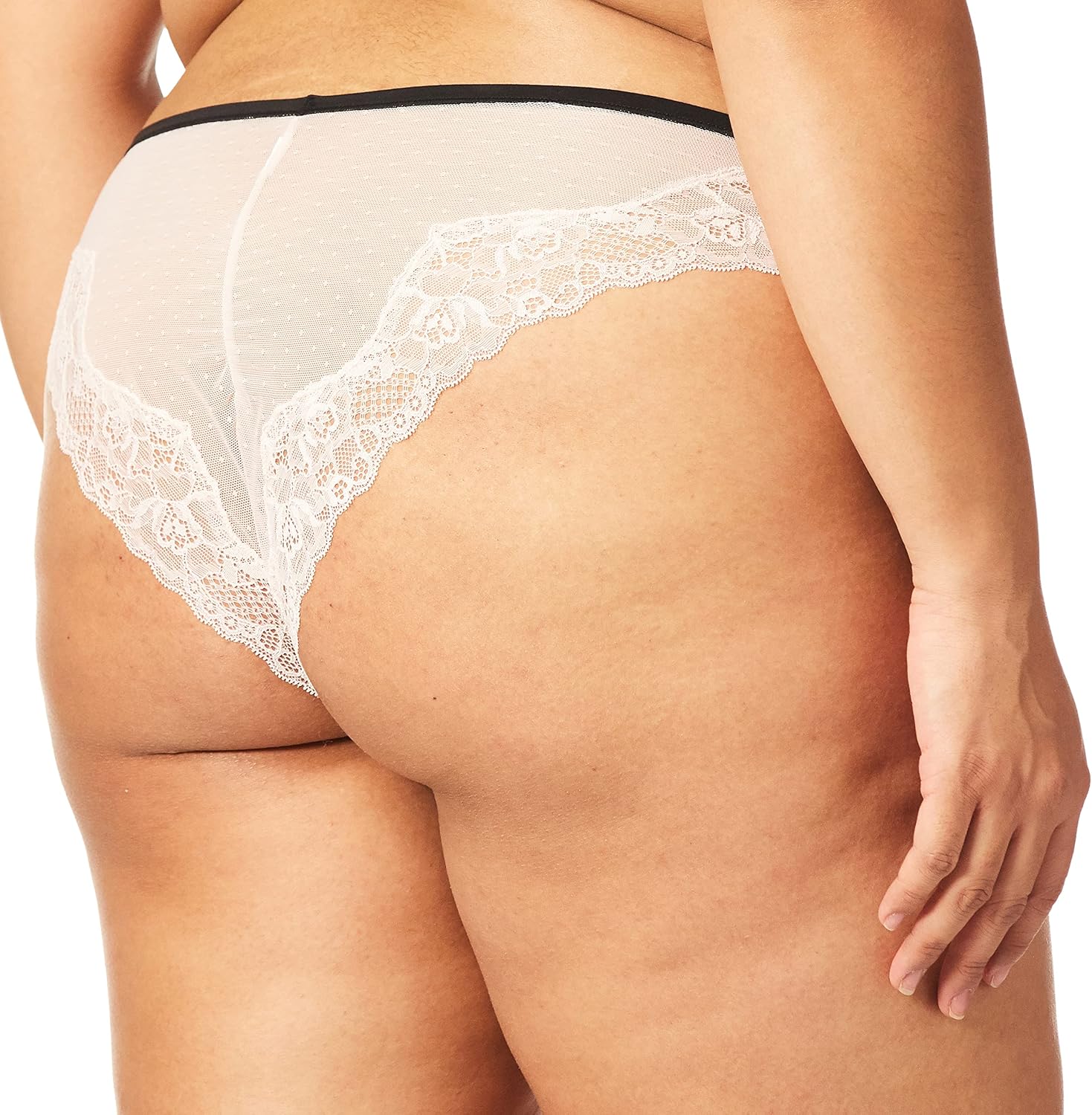 Maidenform Comfort Devotion Mesh & Lace Tanga Underwear