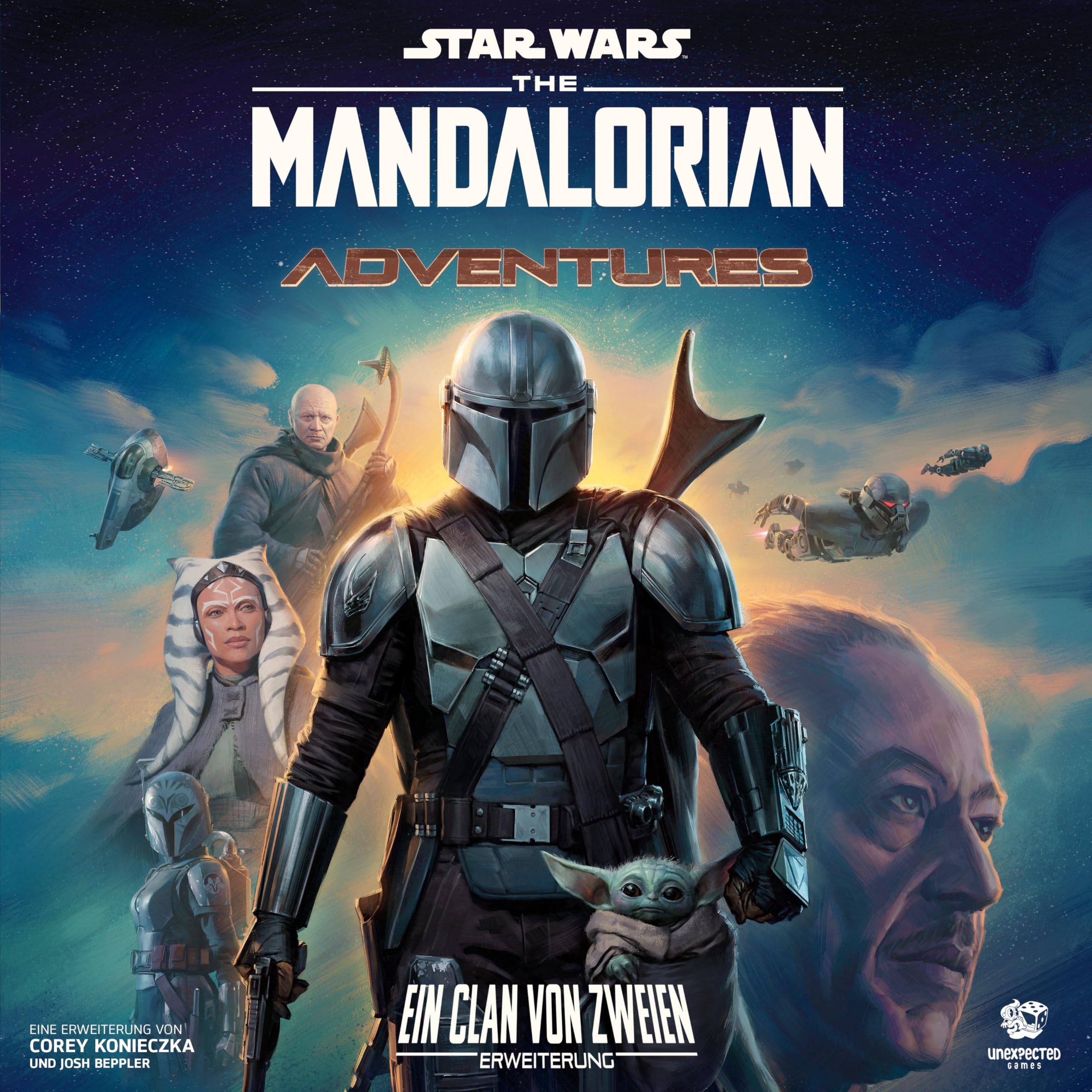 Asmodee The Mandalorian: Adventures - UN Clan de Dos