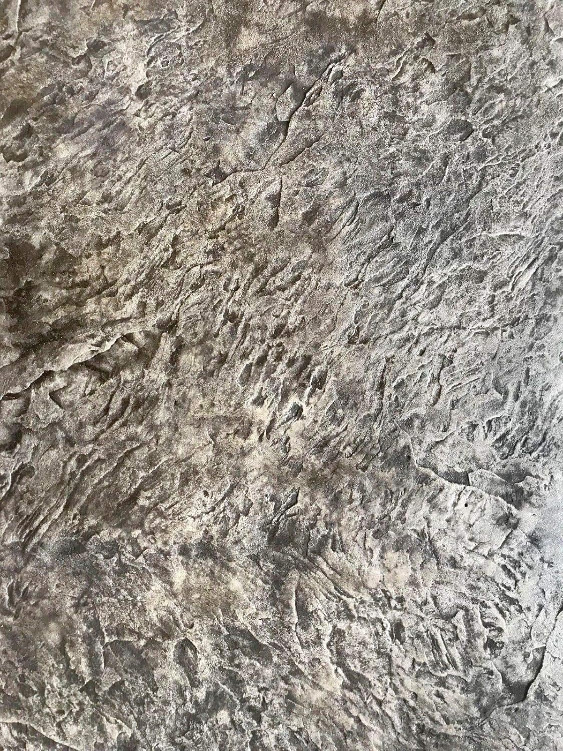 3 x 3 ft Seamless Concrete Stamp Texturing Skin Single - Concrete, Cement, Overlay (Vermont Slate)